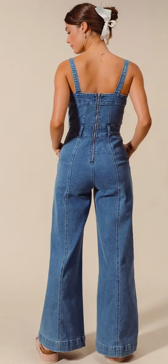 Denim Jumpsuit