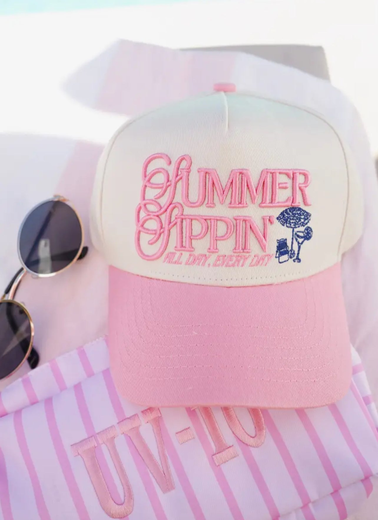 Summer Sippin’ Trucker Hat