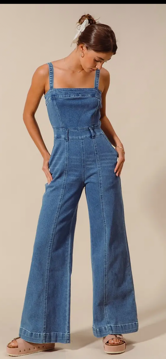 Denim Jumpsuit